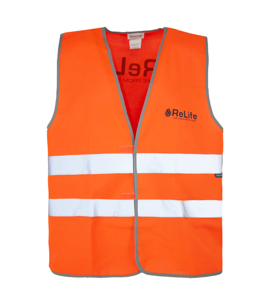 ARL007 - Gilet Arancio alta visibilità c/logo One Size