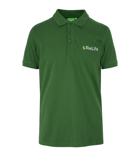 ARL001 - Polo Verde c/Logo M/C