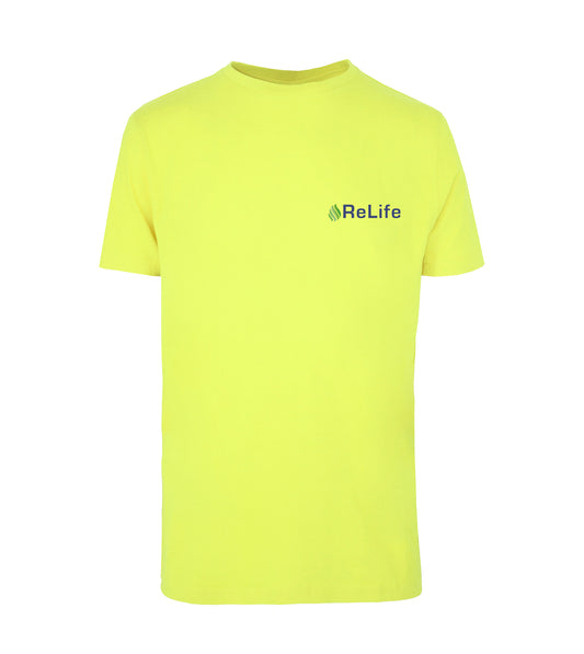 ARL006 - T-shirt Giallo Fluo c/logo