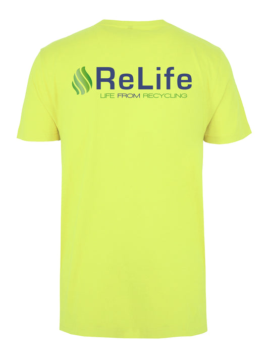 ARL006 - T-shirt Giallo Fluo c/logo